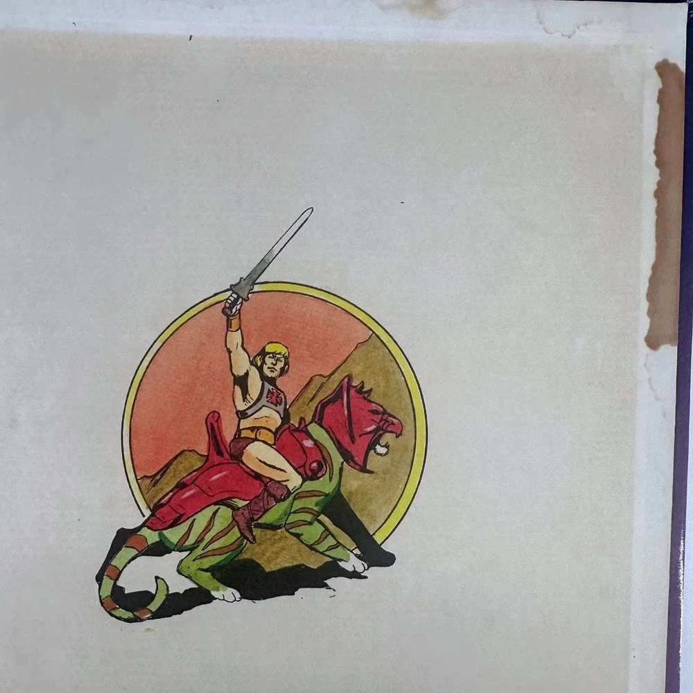 Masters of the‎ Universe I Have the Power Golden Book 1985 He Man Mattel Vintage
